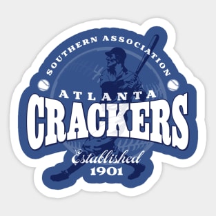 Atlanta Crackers Baseball Sticker